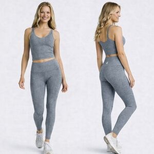 Lululemon Womens Leggings Align High-Waisted Spacedye Size 4 Gray